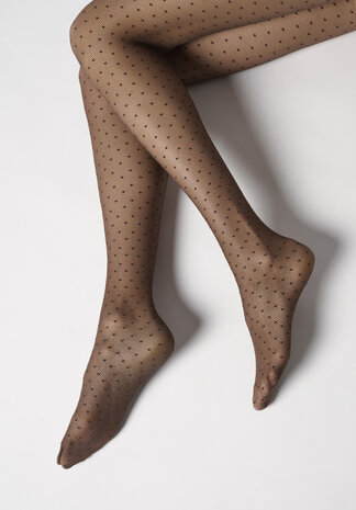 Oroblu Plumetis panty 30 den black