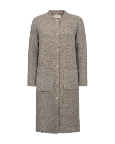 Freequent fqjump-cardigan Desert Taupe Melange