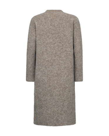 Freequent fqjump-cardigan Desert Taupe Melange