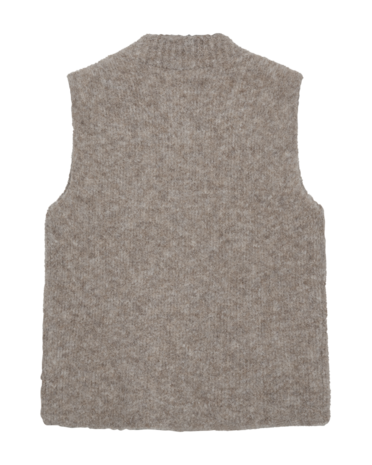 Freequent fqjump-waistcoat Desert Taupe Melange