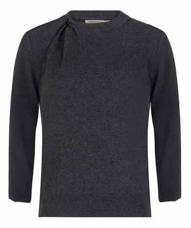 Esqualo Sweater l/slve twist Anthracite