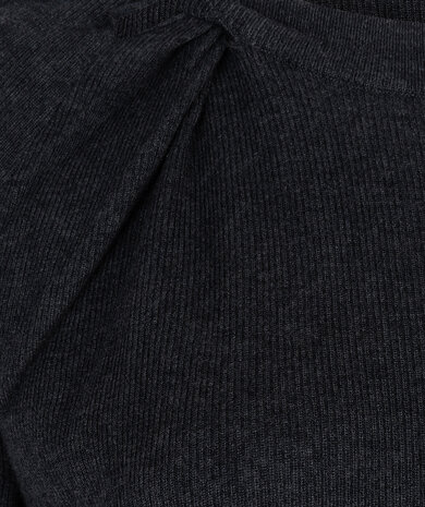 Esqualo Sweater l/slve twist Anthracite