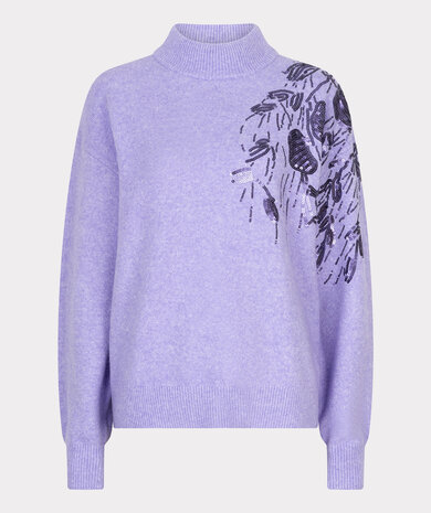 Esqualo Sweater sequins Light Violet