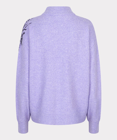 Esqualo Sweater sequins Light Violet