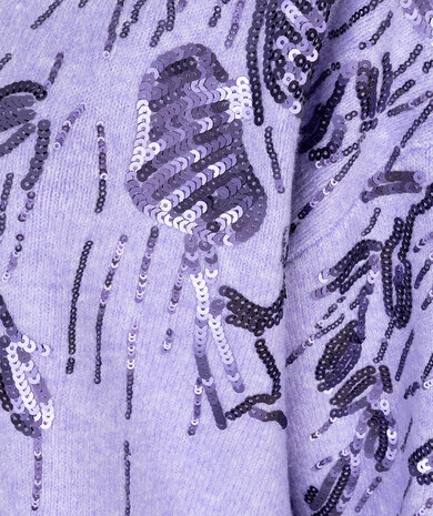 Esqualo Sweater sequins Light Violet