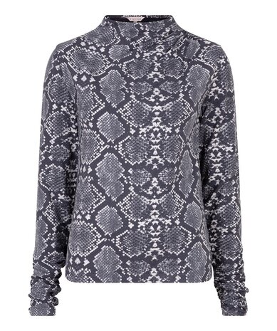 Esqualo Top gathering City Snake SJ Print