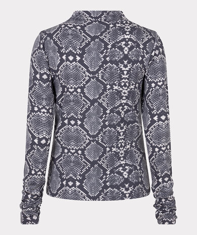 Esqualo Top gathering City Snake SJ Print