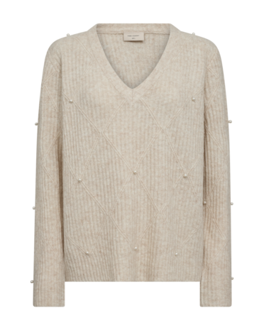 Freequent fqpearly-pullover Moonbeam Melange