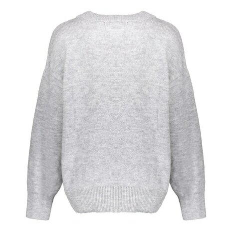 Geisha Pullover NYC grey/black