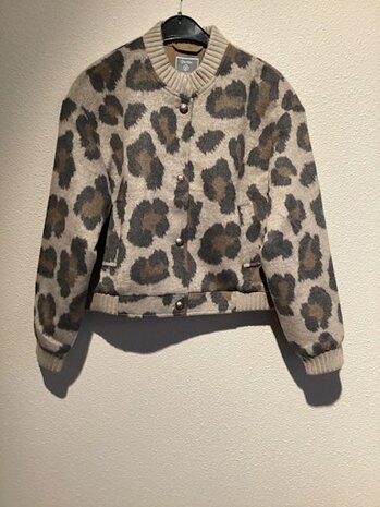 Geisha Bomber jacket camel/antracite