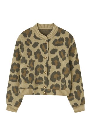 Geisha Bomber jacket camel/antracite