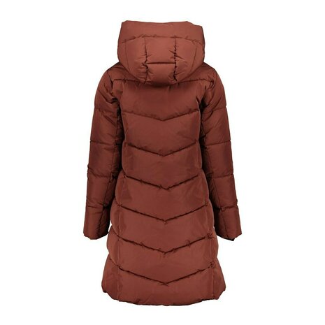 Geisha Jacket mid long brick