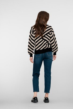 Geisha Jeans straight stonewash denim