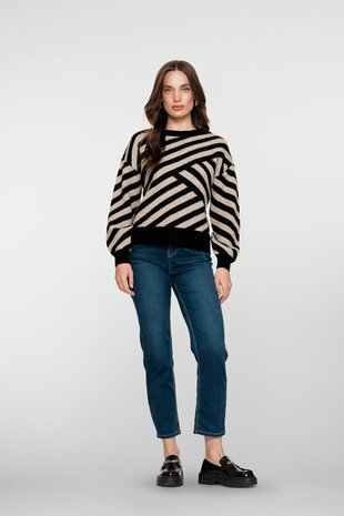 Geisha Jeans straight stonewash denim
