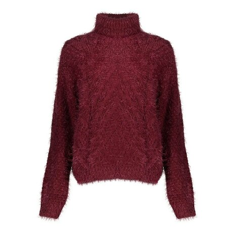 Geisha Pullover burgundy