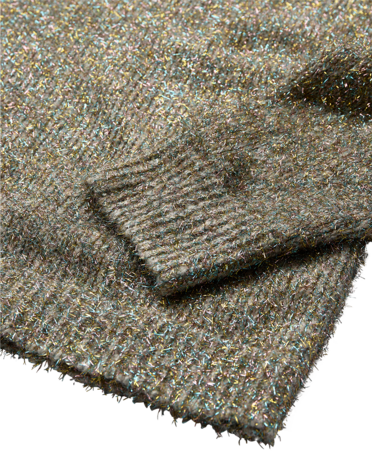 Freequent fqlaglit-pullover Moonbeam w Multi Col Metallic