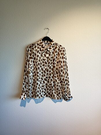 Geisha blouse sand/brown