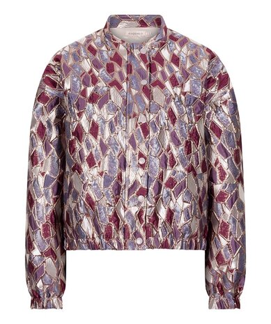Esqualo Jacket bomber metallic mosaic