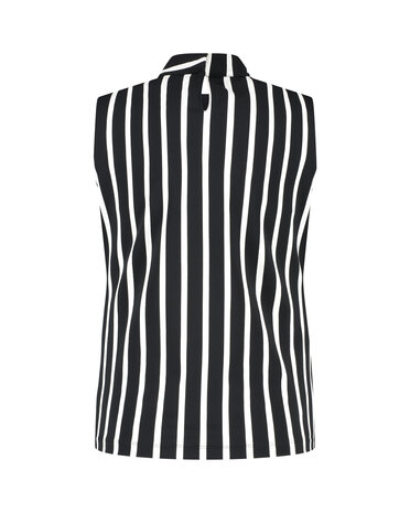 Lady Day Maud Black/Wool White stripe