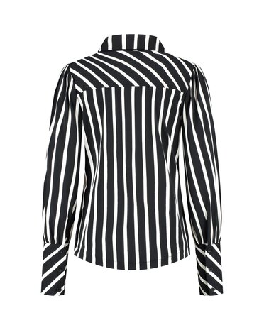 Lady Day Bente Black/Wool White stripe