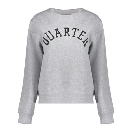 Geisha Sweat quarter grey/black