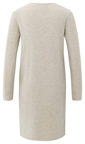 Yaya Long cardigan cloud grey melange 01-010138-510