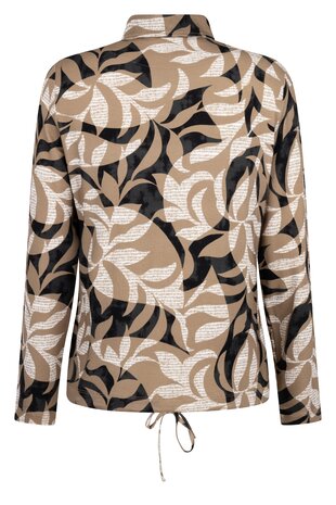 Zoso 255Patty Printed blouse camel