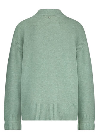 Tramontana Turtle-Neck Jumper SoftGreenMelange