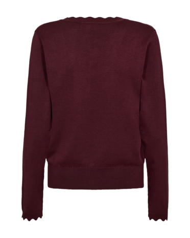 Freequent fqkatie-pullover v-hals port royale
