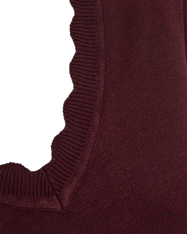 Freequent fqkatie-pullover v-hals port royale