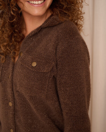 Fos Jack - Lizzy Duffel Lurex Bruin