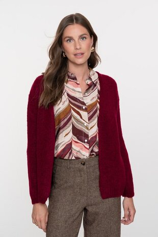 Geisha Blouse port/pink