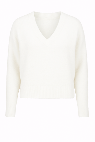 Zoso 255Kim Knitted sweater off white
