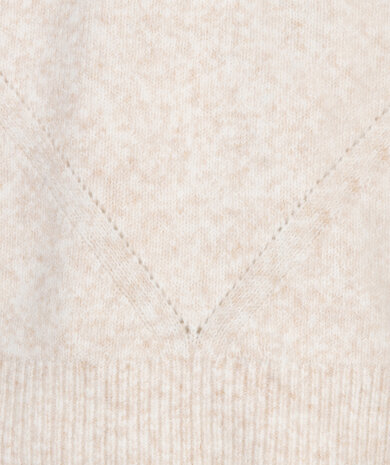 Esqualo Sweater raglan ajour Light sand