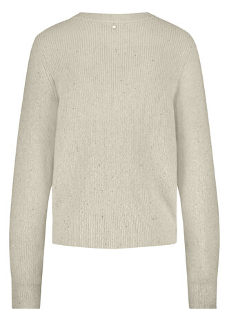 Tramontana Sequin Cardigan  StoneMelange