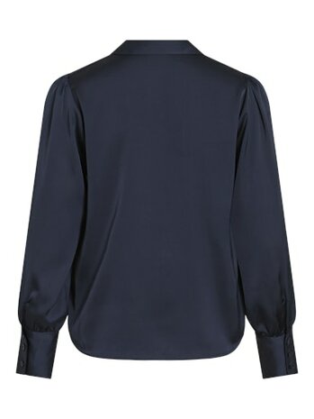 Vila vienna ravenna l/s v-neck top Navy Blazer 14117549