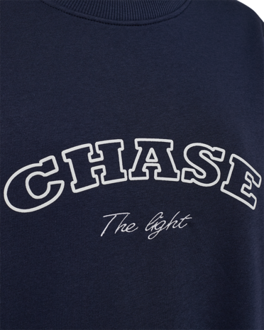 Freequent fqkamela-pullover Navy Blazer w. Star Off-white