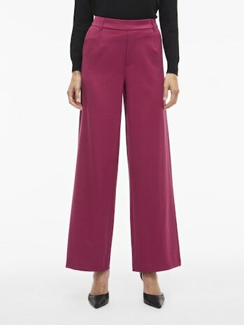 Vila vivarone hw wide pant - noos Anemone