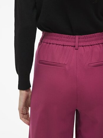Vila vivarone hw wide pant - noos Anemone