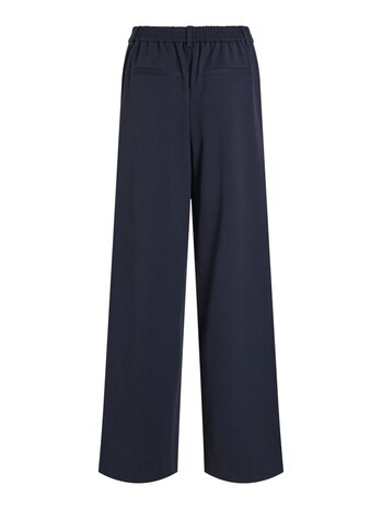 Vila vivarone hw wide pant - noos navy