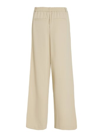 Vila vivarone hw wide pant - noos Sandshell