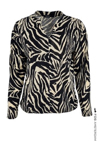 Fos Top - Didi Zebra-ET Zwart