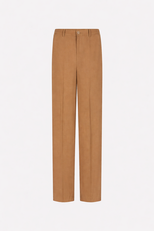 Esqualo Trousers wide crêpe Cappucino