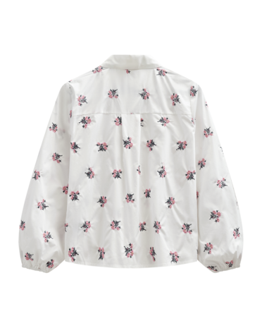 Freequent fqleila-blouse Star Off-White w. Wild Orchid