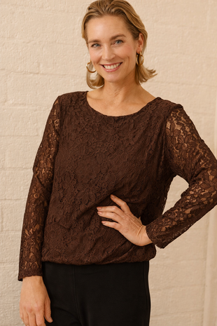 Fos Top - Mona Kant Bruin