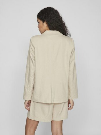 Vila vijolanda l/s blazer - noos Feather Gray