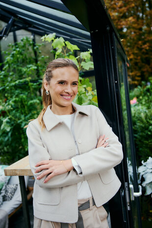 Freequent fqyanna-jacket Moonbeam Melange