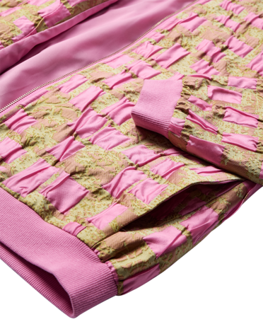 Freequent fqflowy-jacket Pale Mauve w. Wild Orchid