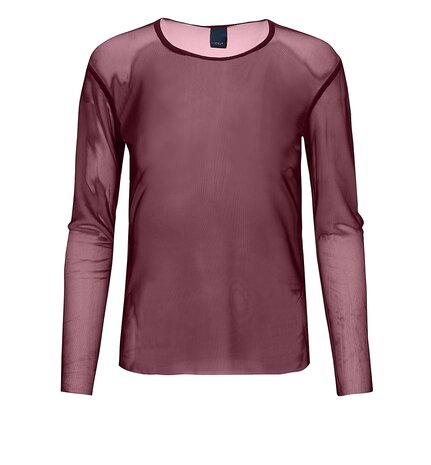 One Two Luxzuz Sigborg Mesh T-shirt 443 Burgundy