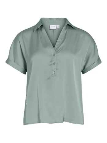Vila vienna ravenna s/s top - noos Blue Surf